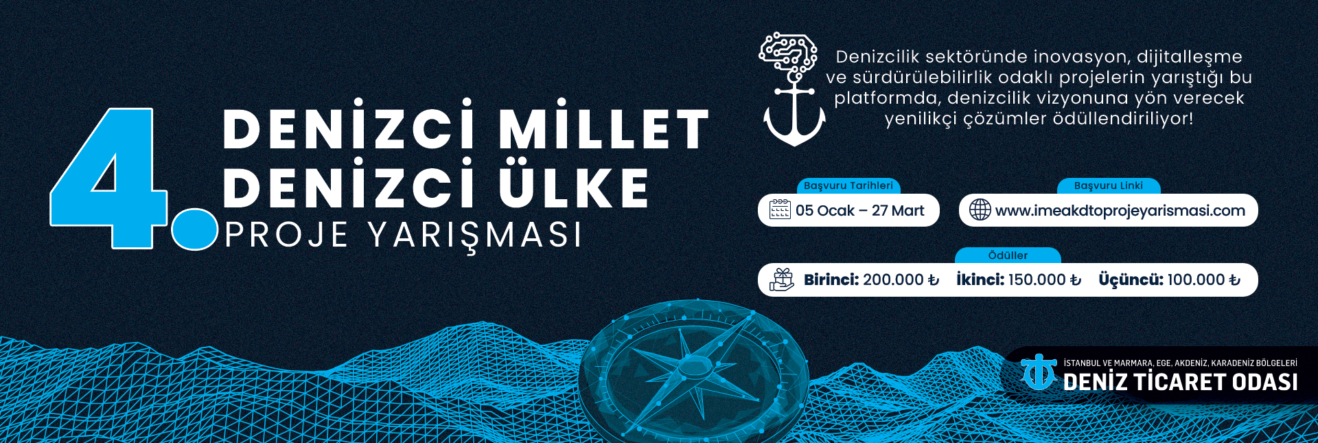 4. Denizci Millet Denizci Ülke Proje Yarışması